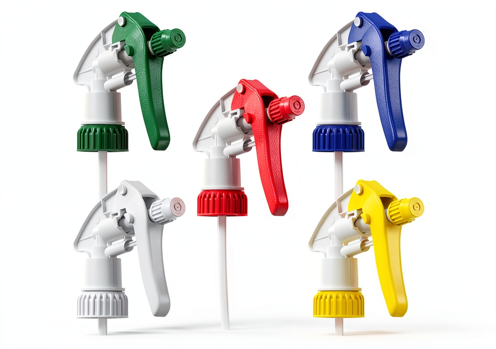 Bar5F spray nozzle set being used on a garden hose