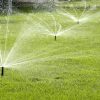 Rain Bird Adjustable Nozzle Stainless Steel Lawn Sprinkler-9