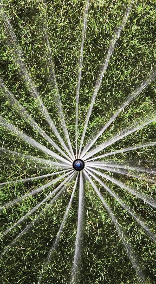 Rain Bird Adjustable Nozzle Stainless Steel Lawn Sprinkler-5