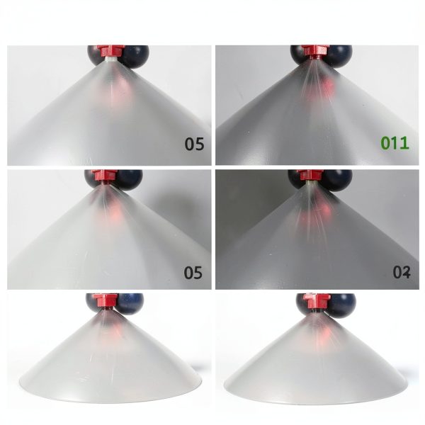 FOJOO Sprayer Nozzle Set Plastic Flat Fan 7 Sizes-3