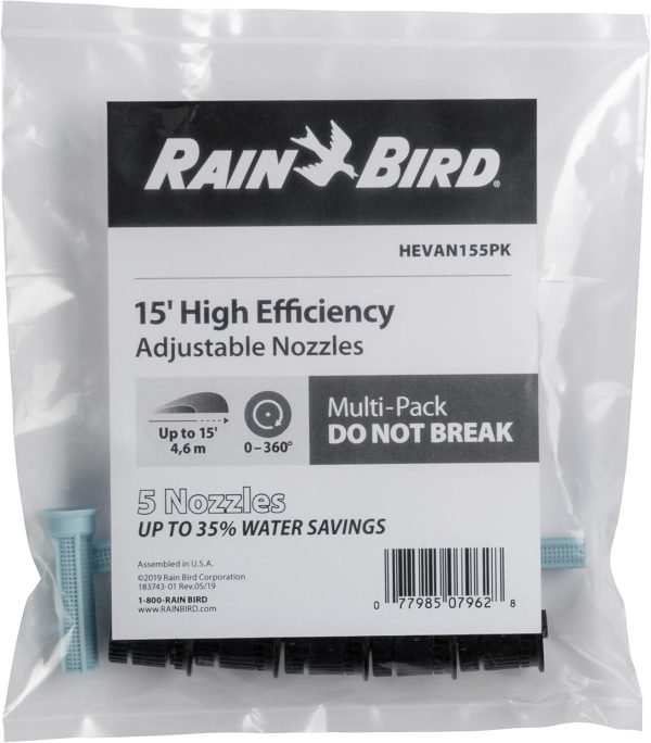 Rain Bird 5-Pack Adjustable Spray Nozzles for Lawn-2