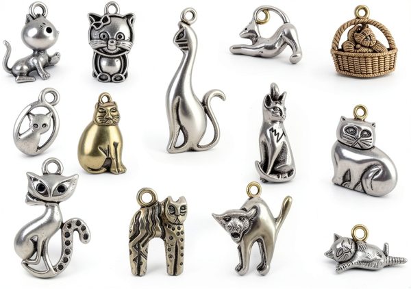 Kinteshun Cat Collar Charms Zinc Alloy-2