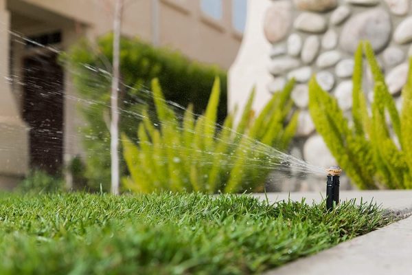 Rain Bird Adjustable Nozzle Stainless Steel Lawn Sprinkler-7