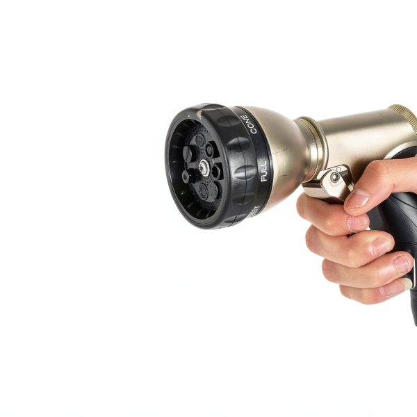Arxive Metal Garden Hose Nozzle 7 Spray Settings Black-5