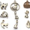 Kinteshun Cat Collar Charms Zinc Alloy-1