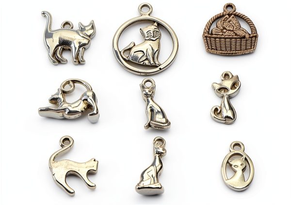 Kinteshun Cat Collar Charms Zinc Alloy-1