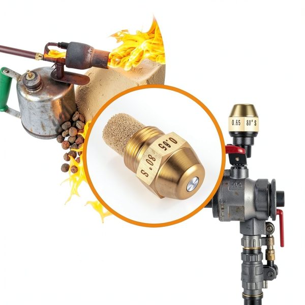 MorningRo Brass Oil Burner Hollow Nozzle 0.65-5