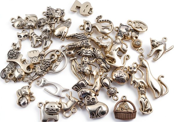 Kinteshun Cat Collar Charms Zinc Alloy-6