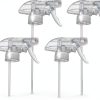Yiranhom Spray Nozzle 3-in-1 Patterns Clear Plastic 4-Pack-0