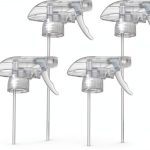 Yiranhom Spray Nozzle 3-in-1 Patterns Clear Plastic 4-Pack-0