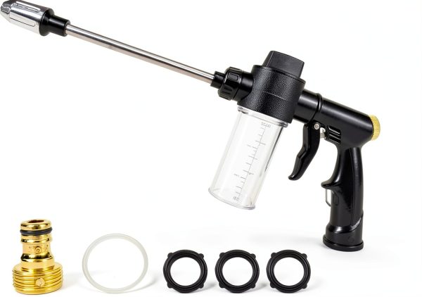 SPHAN Foam Sprayer Plastic Garden Gun Adjustable Nozzle-0