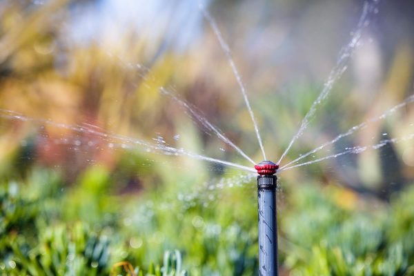 Rain Bird Adjustable Nozzle Stainless Steel Lawn Sprinkler-10