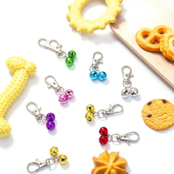 Landical Cat Dog Collar Bells Petite Metal Design-2
