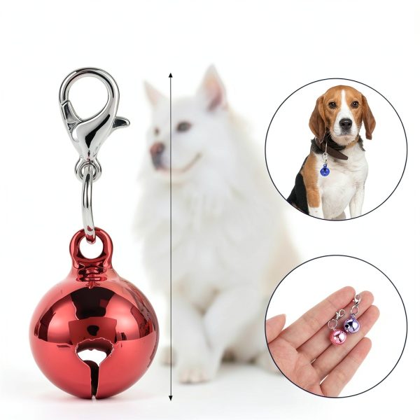 Pet Collar Bell KALIONE Metal Loud Design-1