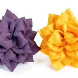 FdcLixuvol Dog Collar Charms Soft Chiffon Floral-0