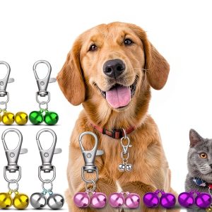 Landical Cat Dog Collar Bells Petite Metal Design-0