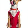 Pet Collar Charms by DELORIGIN Heart Rhinestones Unisex-4