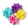 FdcLixuvol Dog Collar Charms Soft Chiffon Floral-5