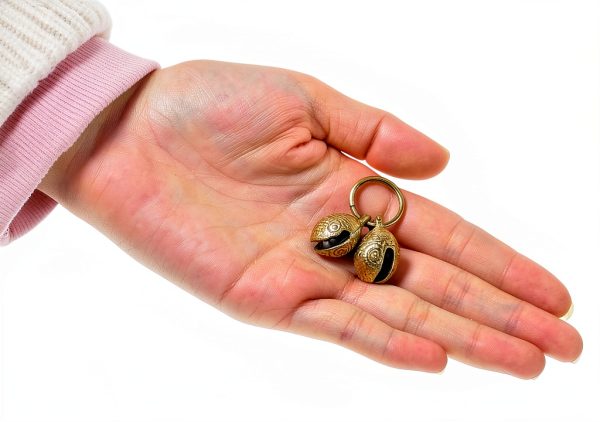 Brass Pet Collar Bell by Fyntave 5232SWYF9036 Rust‑Resistant Charm-2