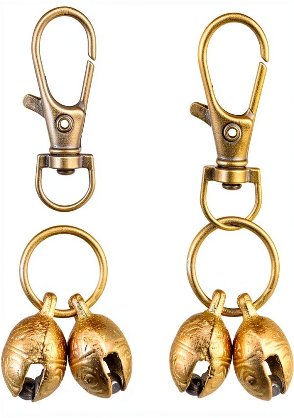 Brass Pet Collar Bell by Fyntave 5232SWYF9036 Rust‑Resistant Charm-1