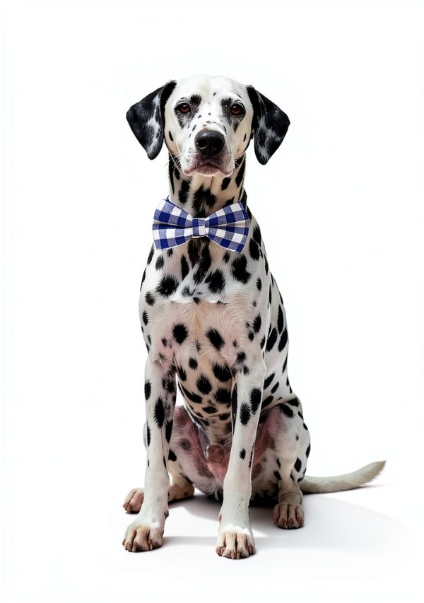 Plaid Dog Bow Tie Set 10‑Piece – Soft Polyester‑Cotton, Adjustable-5