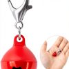 BLMHTWO Cat Collar Charms 8PCS Colored Bells with Lobster Clasps-1