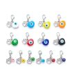 Pet Collar Charms DELORIGIN Heart Evil Eye Set 14 Pieces Alloy-1