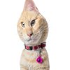 BLMHTWO Cat Collar Charms 8PCS Colored Bells with Lobster Clasps-3