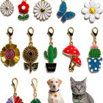 Pet Collar Charms DELORIGIN Alloy Enamel Set 12 Styles-0