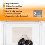 PetSafe Magnetic Collar Key for Cats Black 1 Size Lightweight Key-0