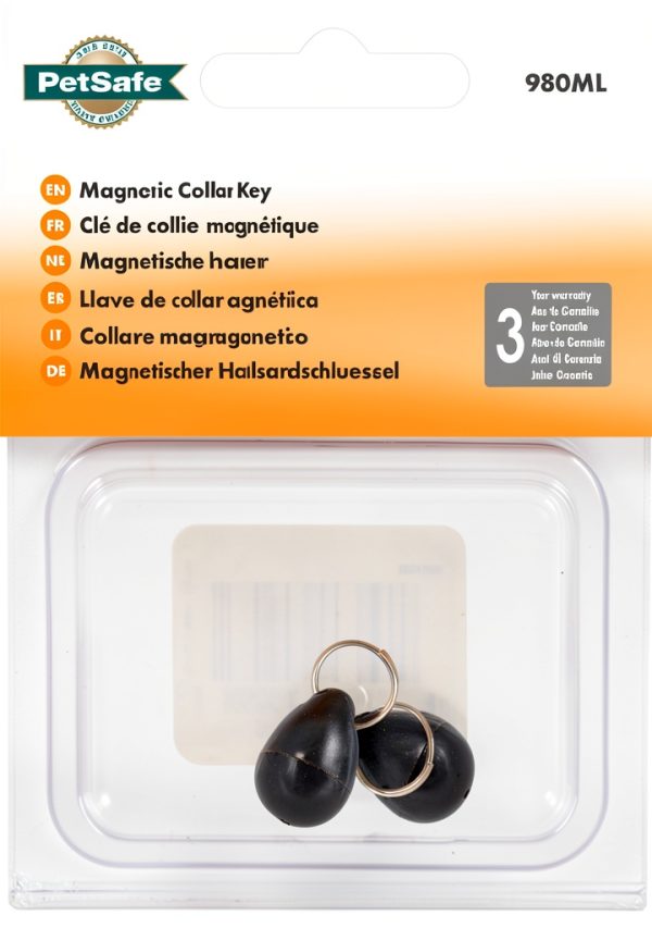 PetSafe Magnetic Collar Key for Cats Black 1 Size Lightweight Key-0