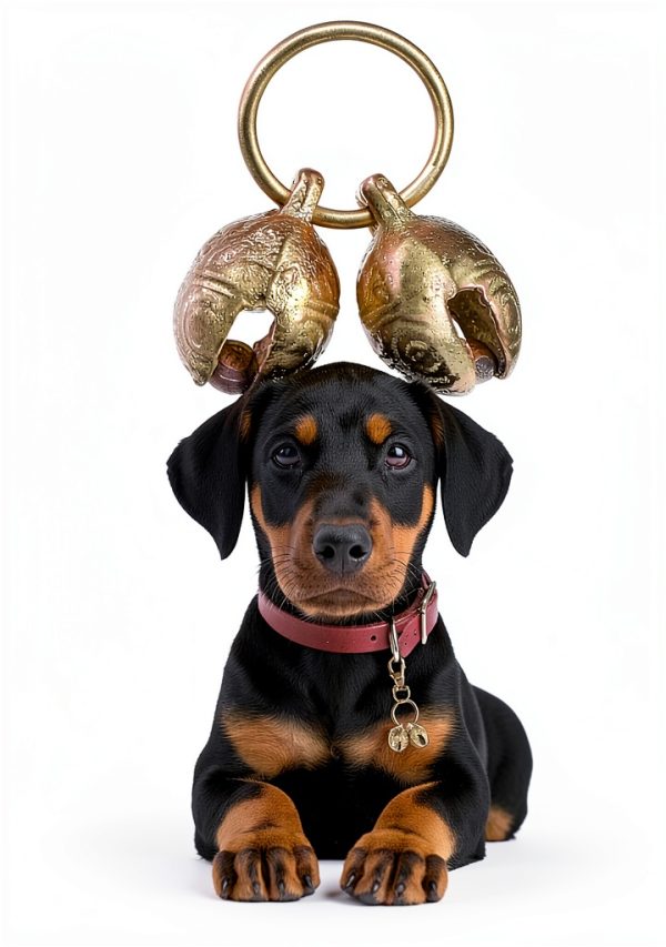 Brass Pet Collar Bell by Fyntave 5232SWYF9036 Rust‑Resistant Charm-0