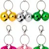 PetBellz Steel Collar Bells 12 Pack 6 Colors Charms for Cats & Dogs-0
