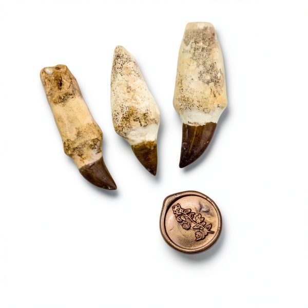 Amazing Gemstone Dinosaur Animal Shark Teeth Fossil Bulk-4