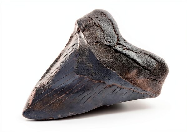 Megalodon Tooth 5 1/4'' Fossil by Total Deconstruction Impressive Size-3