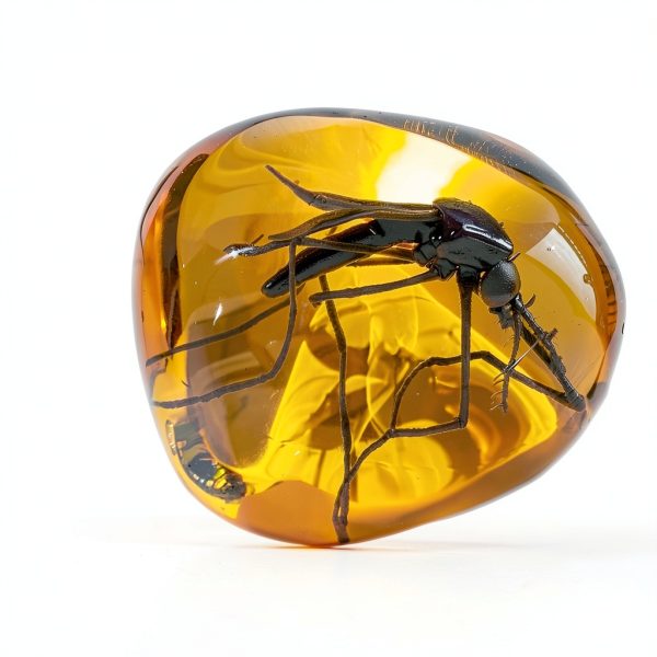 Mosquito in Amber Replica VEOJEIN Resin Fossil for Paleontology-7