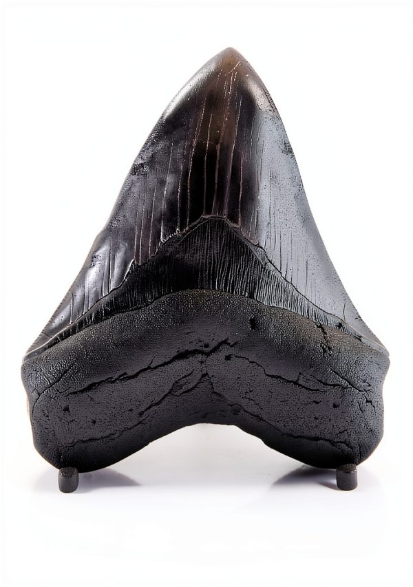 Megalodon Tooth 5 1/4'' Fossil by Total Deconstruction Impressive Size-0