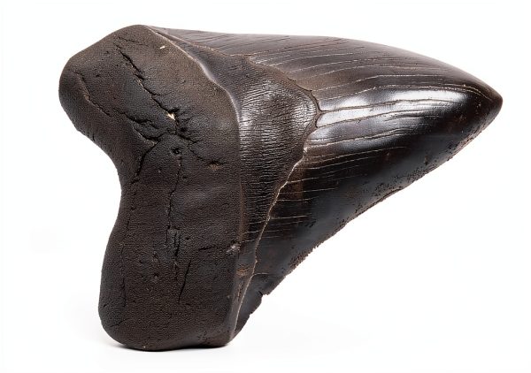 Megalodon Tooth 5 1/4'' Fossil by Total Deconstruction Impressive Size-2