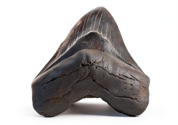 Megalodon Tooth 5 1/4'' Fossil by Total Deconstruction Impressive Size-4