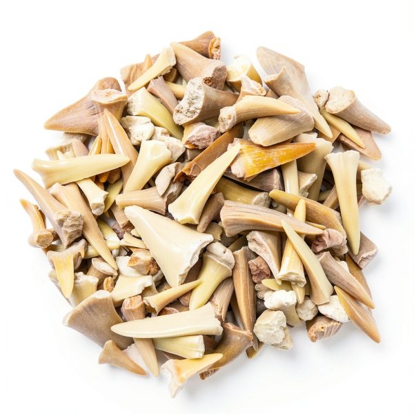 1/2 LB Shark Teeth Bulk Fossils Wholesale - Real Authentic Shark Tooth - High Grade Fossils-2