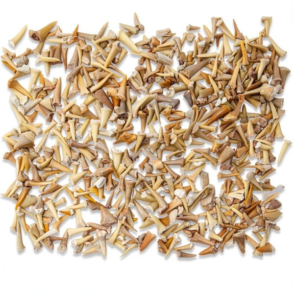1/2 LB Shark Teeth Bulk Fossils Wholesale - Real Authentic Shark Tooth - High Grade Fossils-4